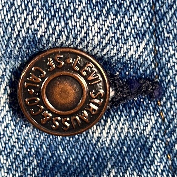 🔥🔥 True Vintage LEVI’s Original Denim Jean Jacket - Sz 40R (Medium) - EUC - Picture 5 of 6